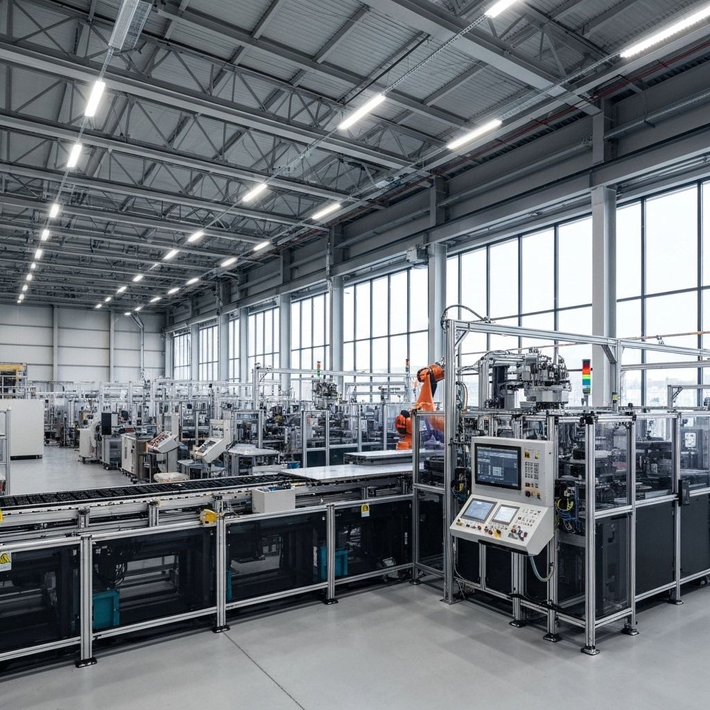 Industrial manufacturing facility